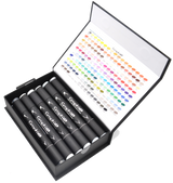 GRAPH'IT Double Ended Alcohol Markers - Neutral Grey (Set of 12)