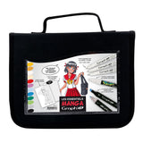 GRAPHIT Fine & Chisel Tip Alcohol Marker - Manga Essential Set