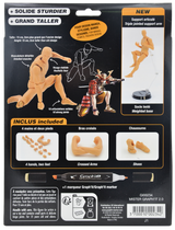 MISTER GRAPHIT  2.0 - Poseable Figure Set for dra