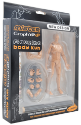 MISTER GRAPHIT  2.0 - Poseable Figure Set for dra
