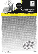 Graphit Transfer -1 A5  rub on screentone-No.6