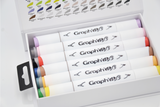 GRAPHIT BRUSH & EXTRA FINE Set 12 markers - Essent