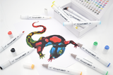 GRAPHIT BRUSH & EXTRA FINE Set 12 markers - Essent