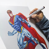 GRAPH'IT Brush Double Tip Alcohol Markers - Essential (Set of 36)