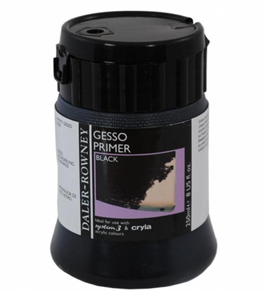 GESSO PRIMER 250ML BLACK
