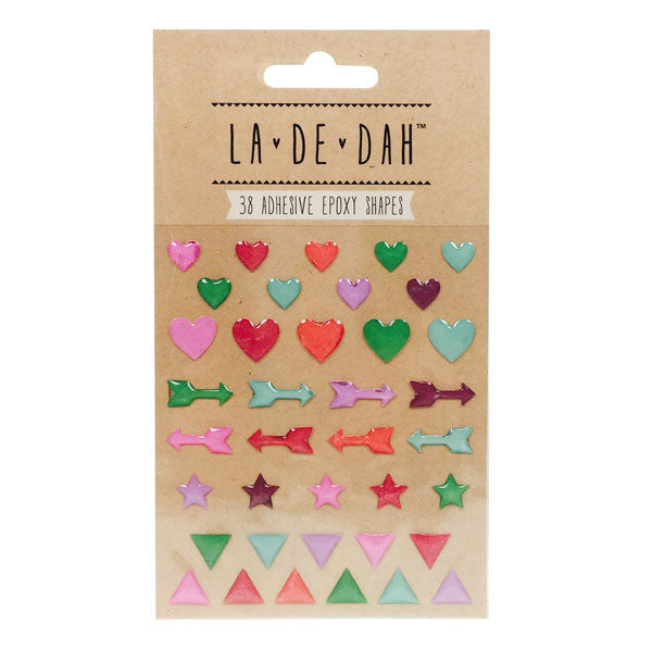 La De Dah Adhesive Epoxy Shapes