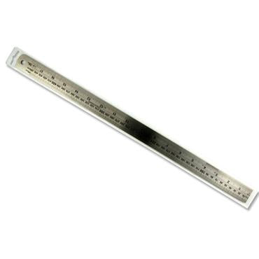 PREMIER STEEL RULER 18IN