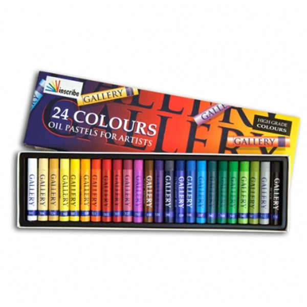 Ins. Oil Pastel 12 Asst