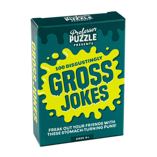 Professor Puzzle Gross Jokes Cards 