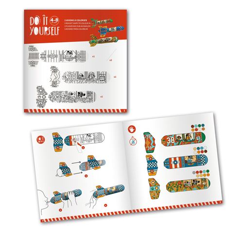 Djeco DIY Colour in Rocket Ships