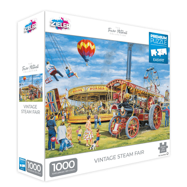 1000pc Vintage Steam Fair
