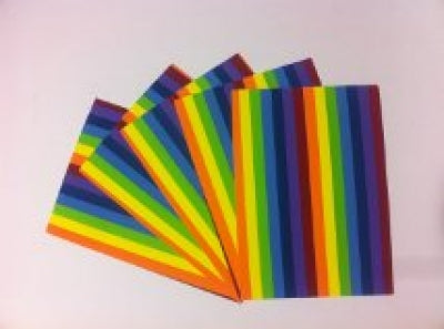Striped A4 Foam Sheets Pk10