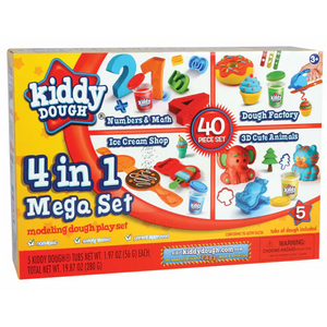 Kiddy Dough 4 In 1 Mega Set