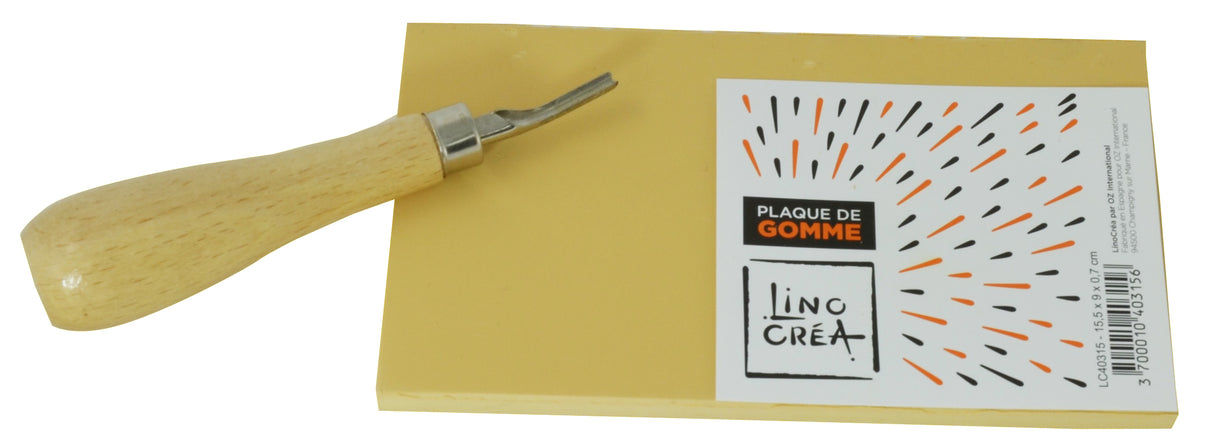 Rubber Carving Block 15,5 x 9 x 0,7cm