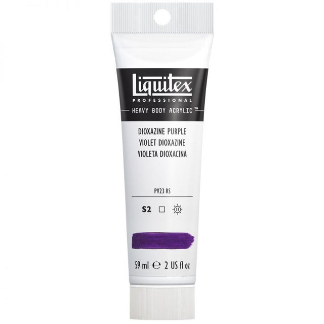 Liquitex Heavy Body Acrylic Paint 59ml - Dioxazine Purple (S2)