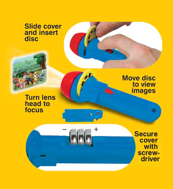 PAW Patrol Torch And Projector