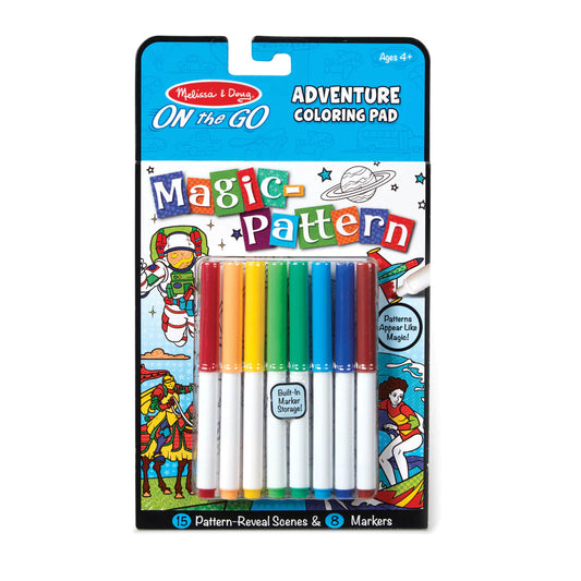 Magic Pattern Colouring Pad Adventure