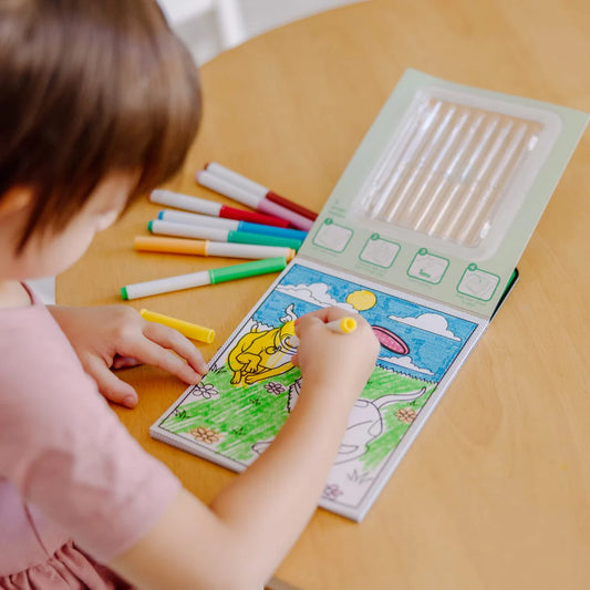 Magic Pattern Colouring Pad Pets