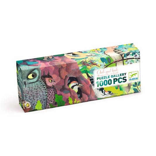 Djeco - Puzzle - Owls And Birds - 1000 Pcs