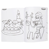 Woc A4 48pg Festive Fun Perforated Colouring Book