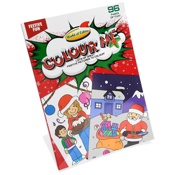 World of Colour - Christmas Colouring Book