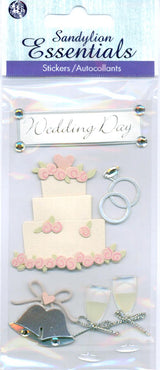 Wedding Cake Large Sticker Sheet