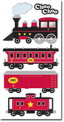 Essentials Sticker Stickers - Trains