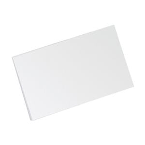 White Flash Cards 6X4 50 Sheets