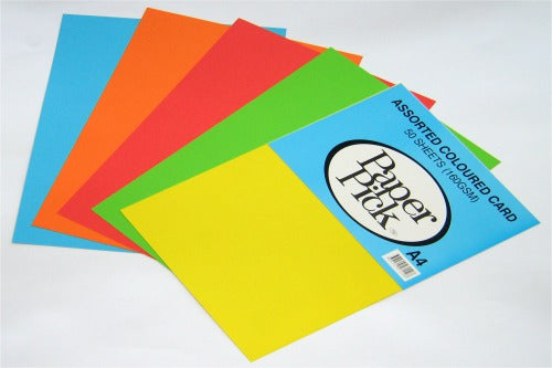 A4 Card Mid Green 50 Sheets