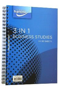 Business Studies 3 in 1 Spiral Book