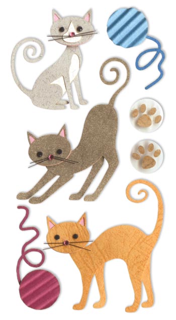 Essentials Sticker Sheet - Cats