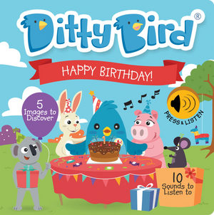 Ditty Bird - Happy Birthday Musical Sound Book