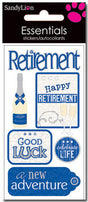 Essentials Sticker Sheet - Retirement