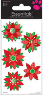 Essentials Sticker Sheet - Poinsettia