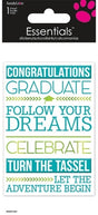 Essentials Sticker Sheet - Graduation Quotes