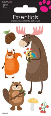 Essentials Sticker Sheet - Woodland Animals