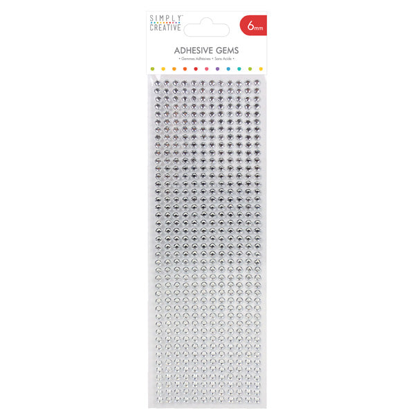 SC 6mm Gems - 504Pk Silver