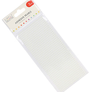 Simply Creative 3mm Pearls - 800 Pack Ivory