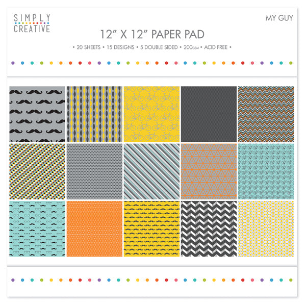 SC Paper Pad 12x12 My Guy