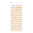 Simply Creative Alphabet & No. Stickers - Traditional Foil Copper