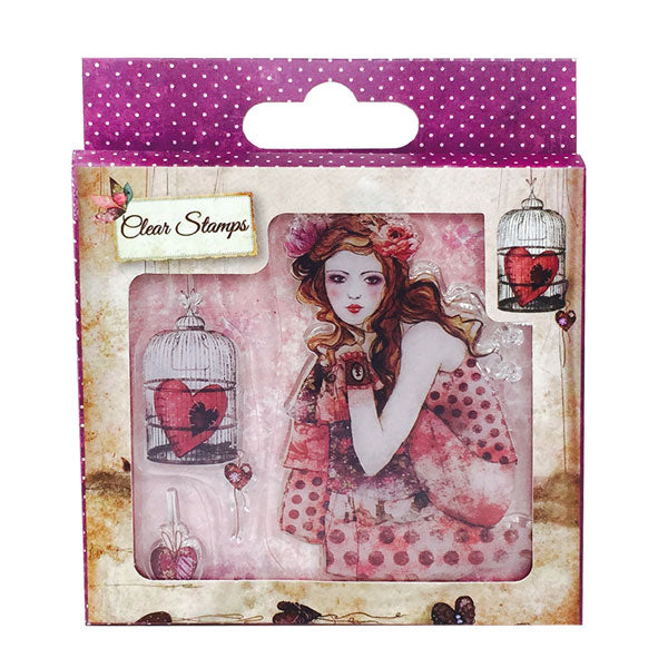 Santoro Clear Stamp - My Love Stories  drpluoff