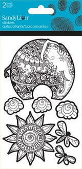 Colour Me Mendi Foil Sticker
