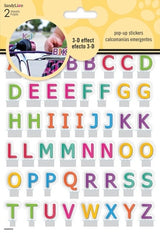 Pop Up Sticker Alphabet