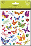 SANDYLION FOLDOVER STICKER-BUTTERFLIES