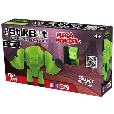 stikbot monsters StikBot Mega Monster Gigantus – Art & Hobby