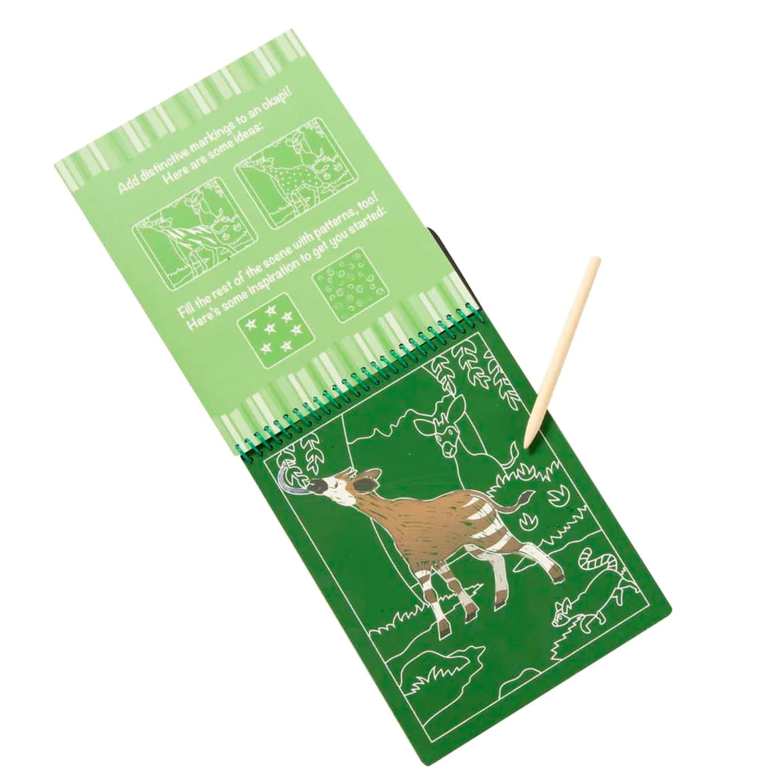 On the Go Scratch Art-Safari