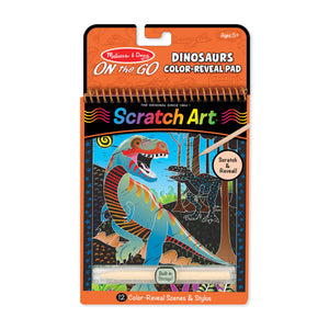 Scratch Art - Dinosaur