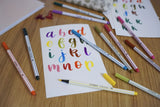 Premium felt-tip pen with brush tip STABILO Pen 68 brush