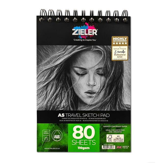 A5 Travel Sketch Pad
