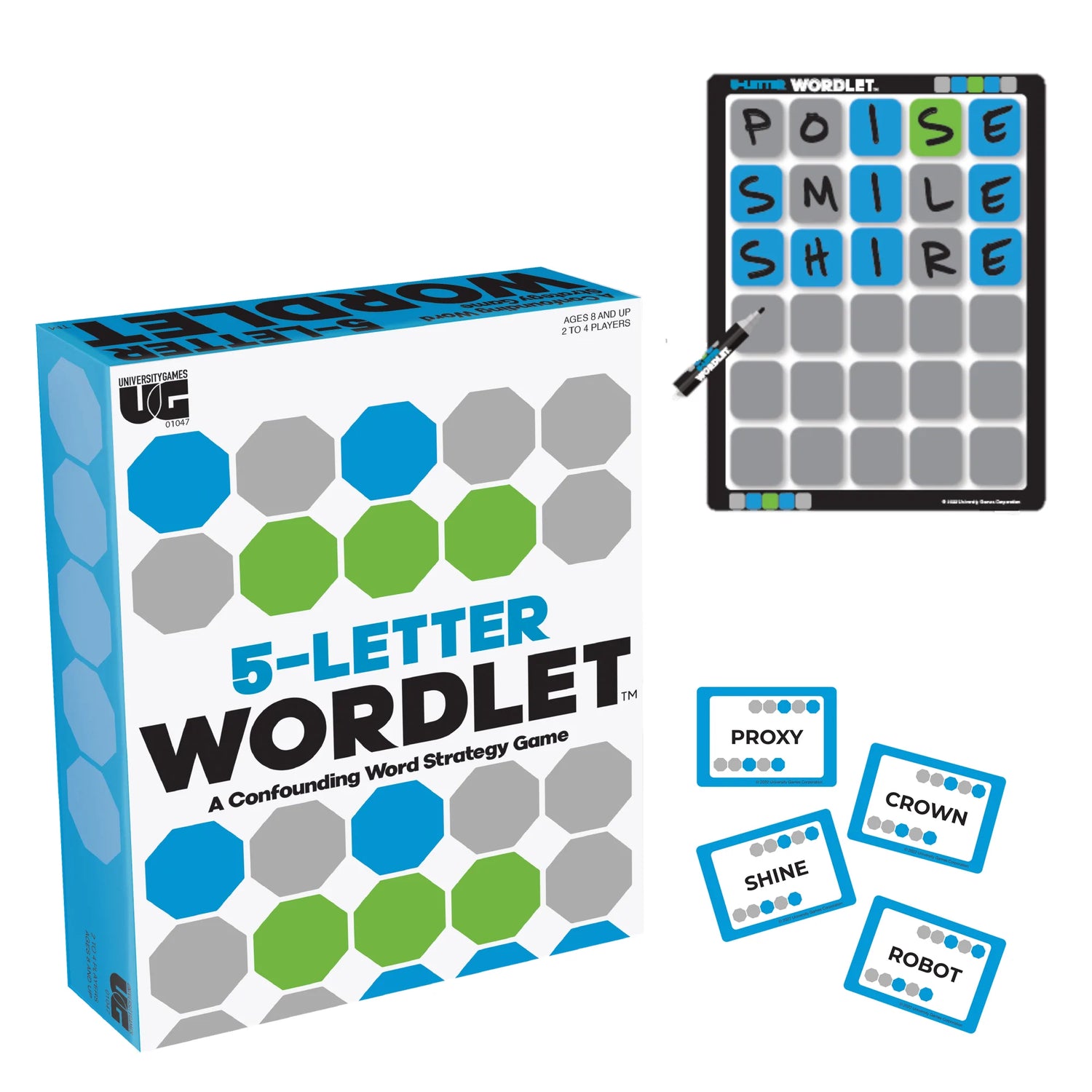 5 Letter Wordlet Board Game